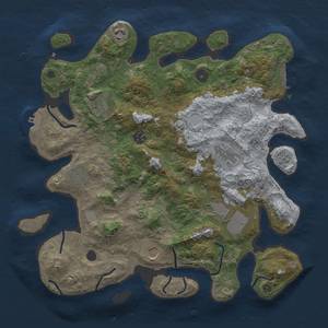 Thumbnail Rust Map: Procedural Map, Size: 3820, Seed: 1337, 17 Monuments