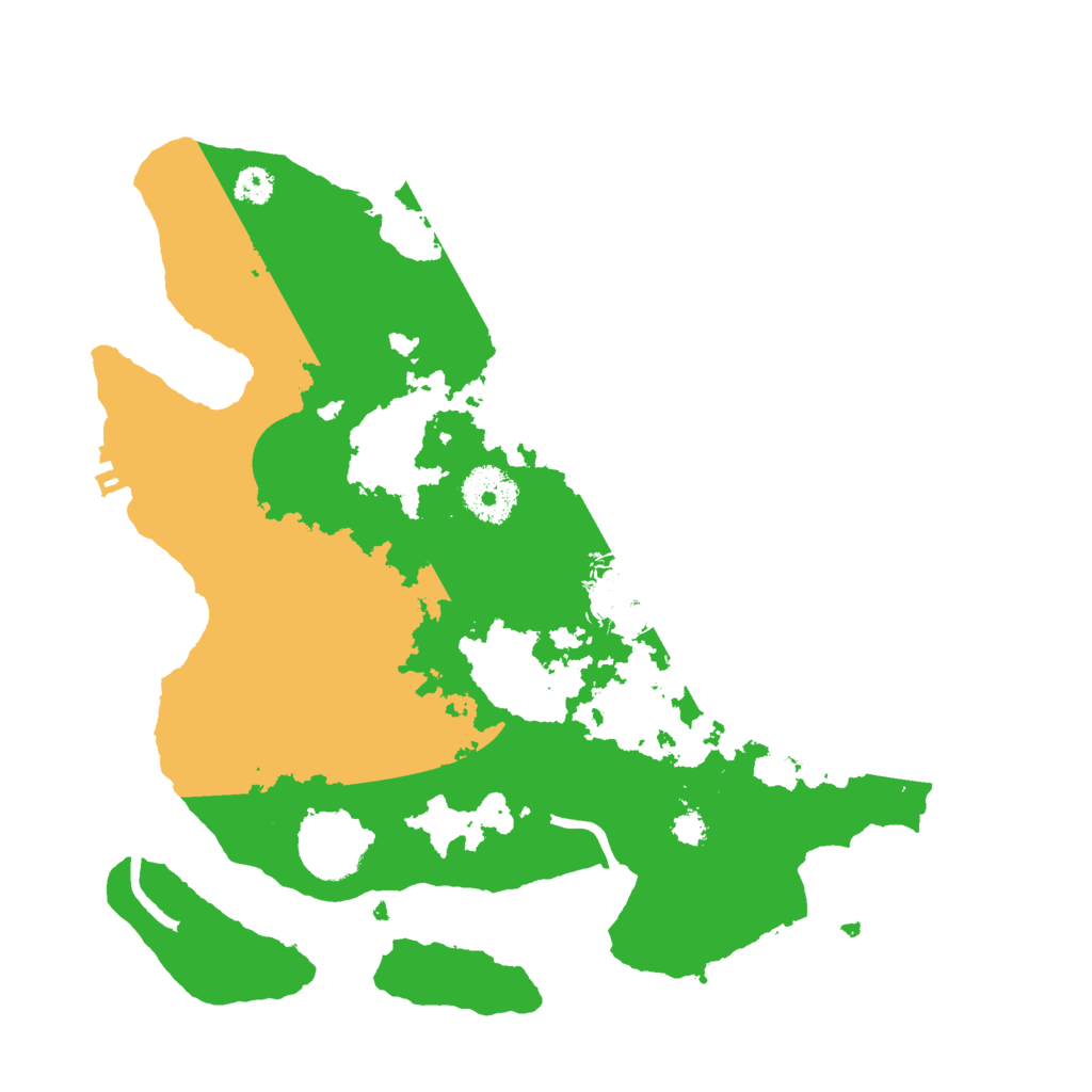 Biome Rust Map: Procedural Map, Size: 3000, Seed: 1034854919