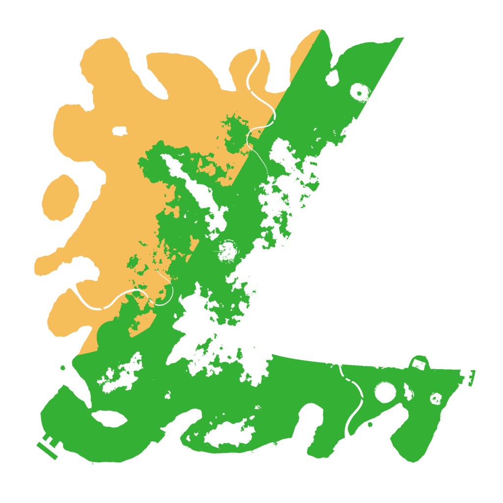 Biome Rust Map: Procedural Map, Size: 4250, Seed: 33853472