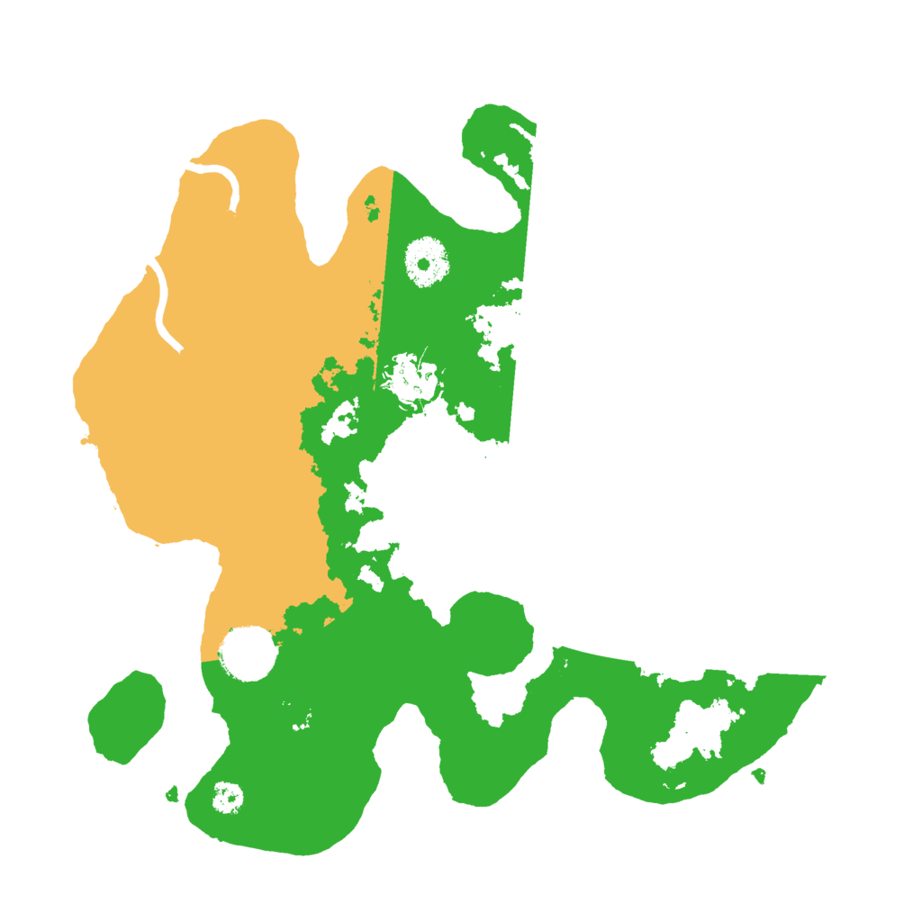 Biome Rust Map: Procedural Map, Size: 3000, Seed: 738701