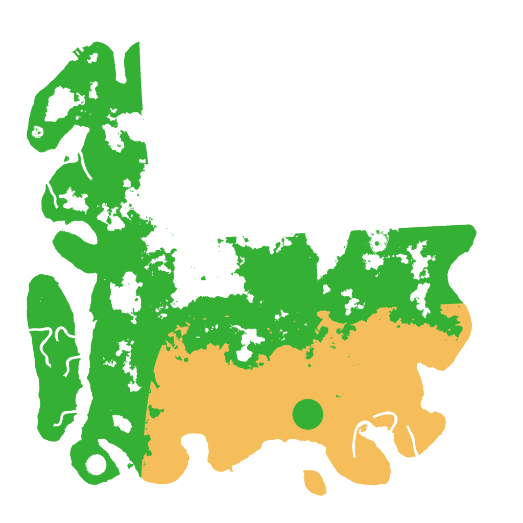 Biome Rust Map: Procedural Map, Size: 4500, Seed: 1229384117