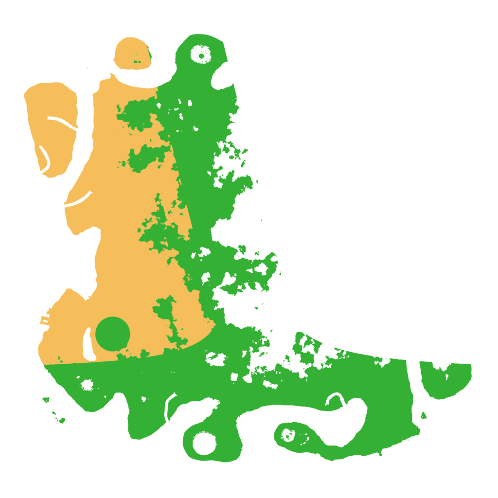 Biome Rust Map: Procedural Map, Size: 3800, Seed: 459595918