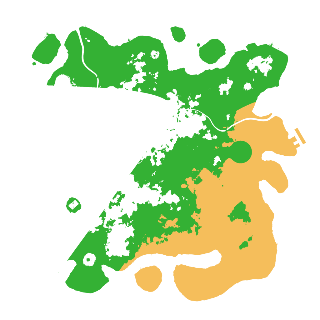 Biome Rust Map: Procedural Map, Size: 3750, Seed: 373717272