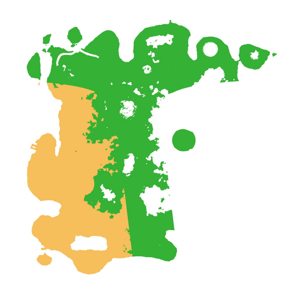 Biome Rust Map: Procedural Map, Size: 3600, Seed: 365165669