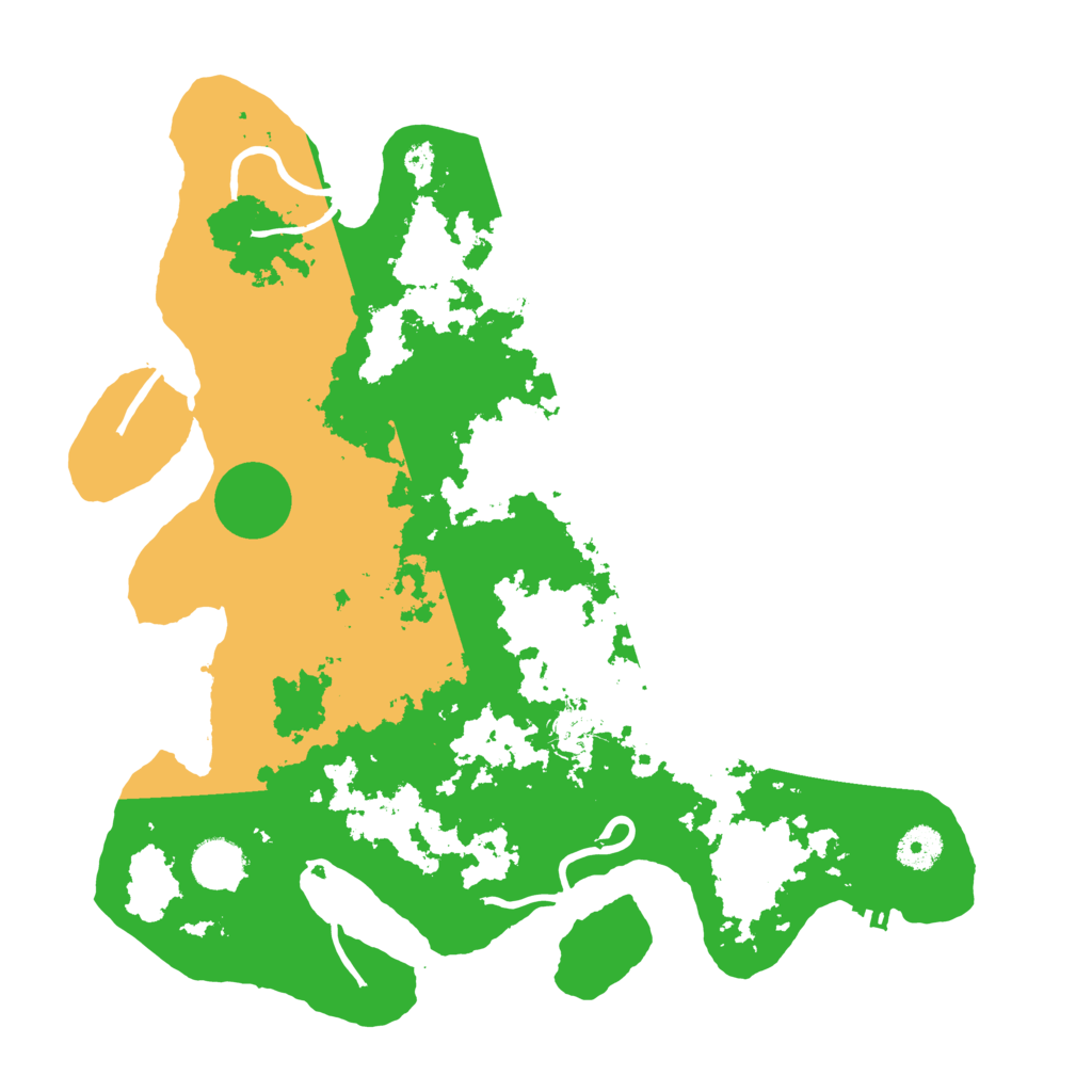 Biome Rust Map: Procedural Map, Size: 3750, Seed: 57212014