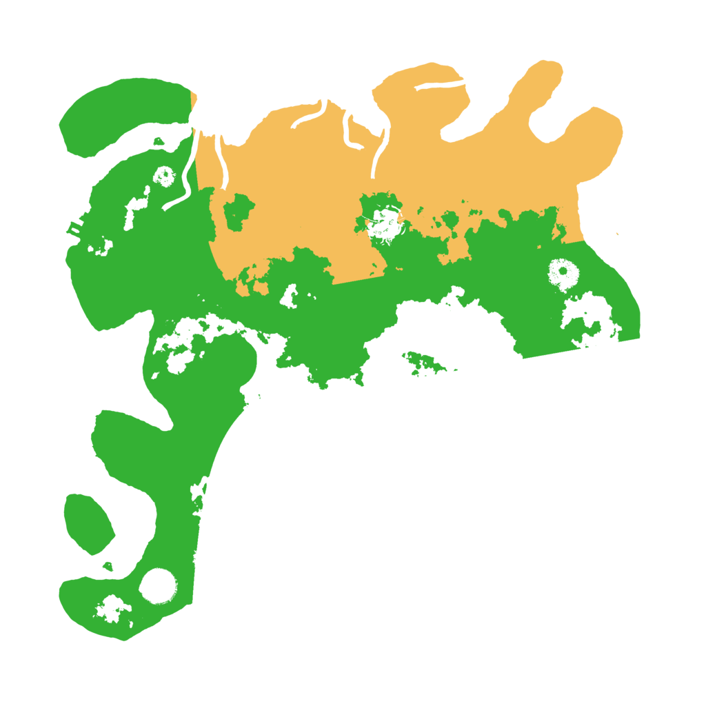 Biome Rust Map: Procedural Map, Size: 3500, Seed: 1212023