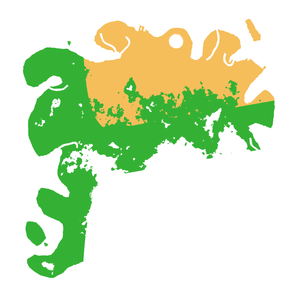 Biome Rust Map: Procedural Map, Size: 3800, Seed: 1212023