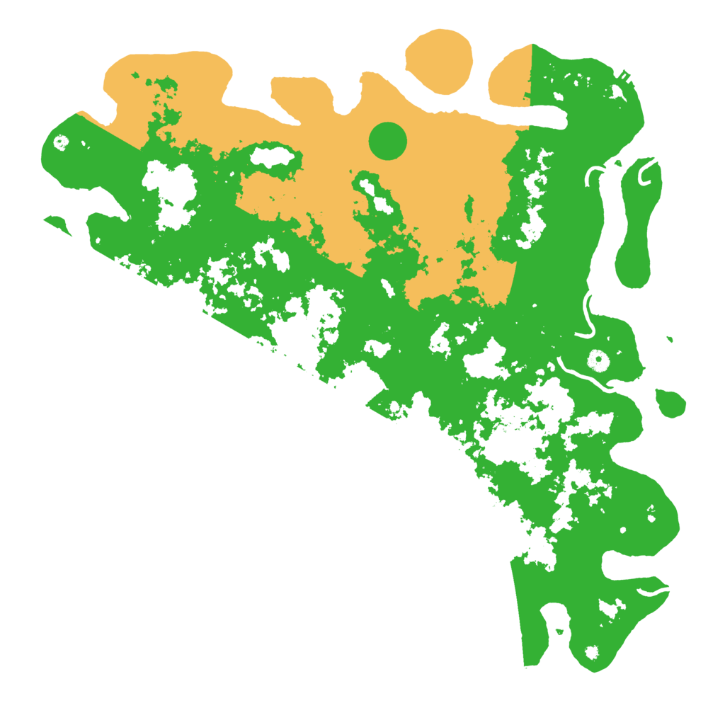 Biome Rust Map: Procedural Map, Size: 5000, Seed: 981005808