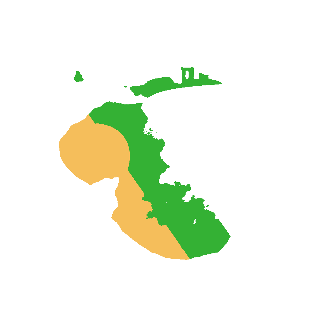 Biome Rust Map: Procedural Map, Size: 1500, Seed: 7530221