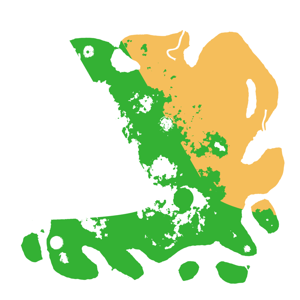 Biome Rust Map: Procedural Map, Size: 4000, Seed: 70867626