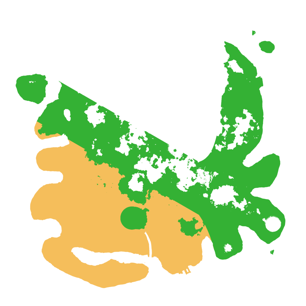 Biome Rust Map: Procedural Map, Size: 3500, Seed: 56119819