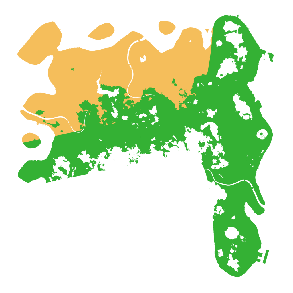 Biome Rust Map: Procedural Map, Size: 4250, Seed: 1646921798