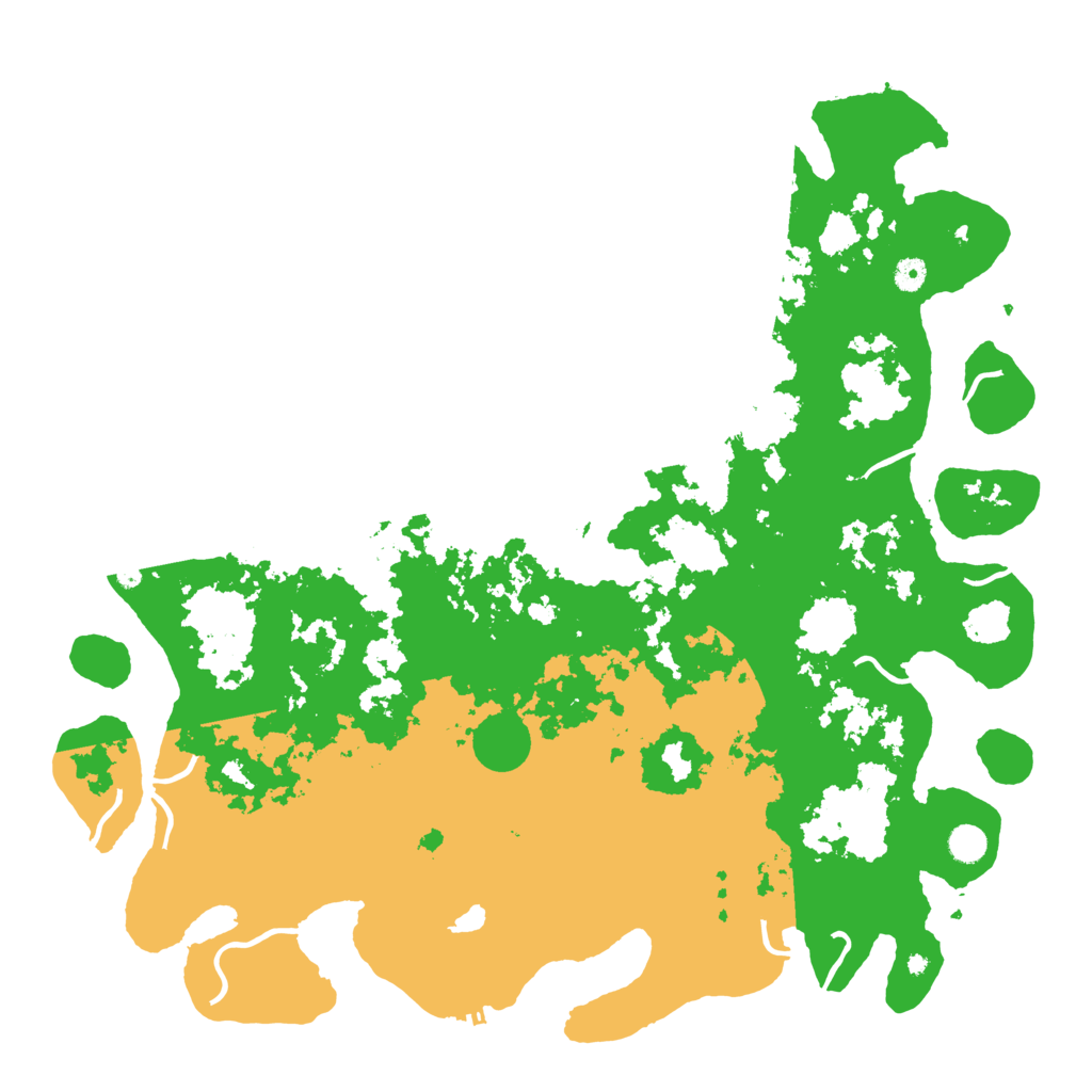 Biome Rust Map: Procedural Map, Size: 5000, Seed: 506397299
