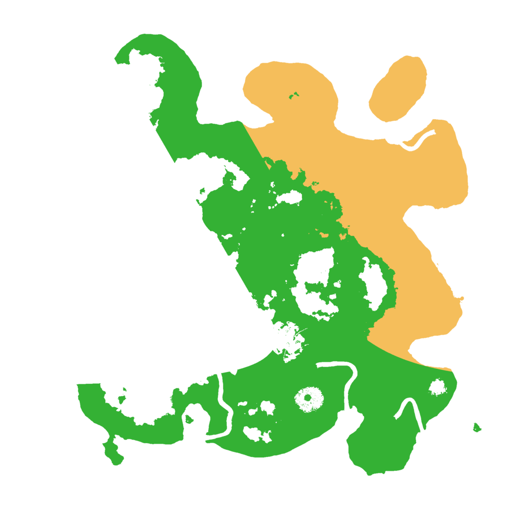 Biome Rust Map: Procedural Map, Size: 3000, Seed: 1331288755