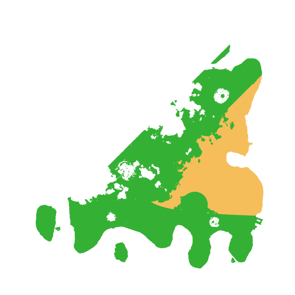 Biome Rust Map: Procedural Map, Size: 3000, Seed: 340654389