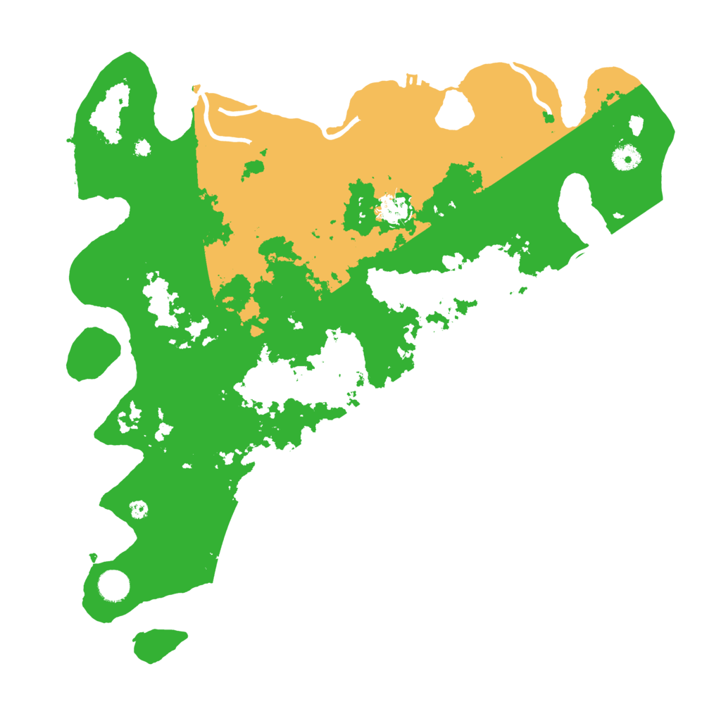 Biome Rust Map: Procedural Map, Size: 4000, Seed: 73748