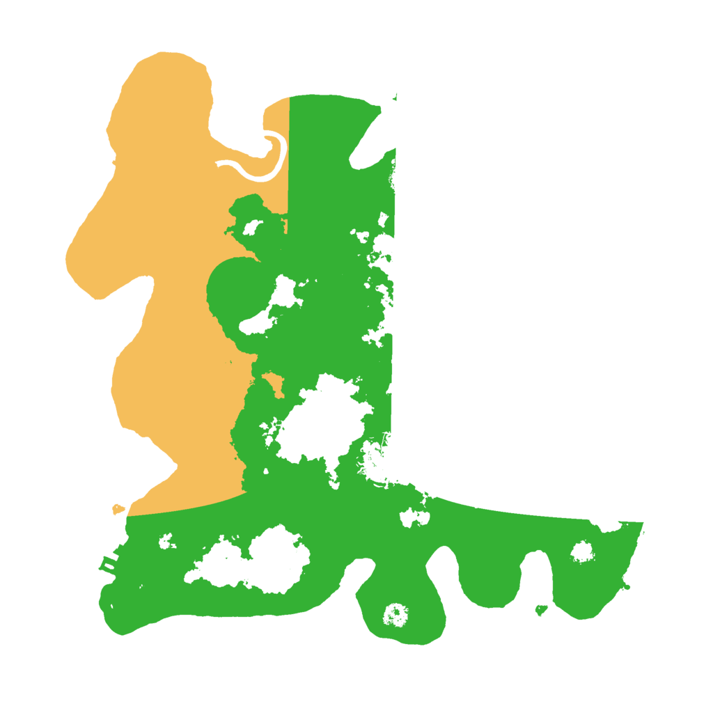 Biome Rust Map: Procedural Map, Size: 3000, Seed: 11238