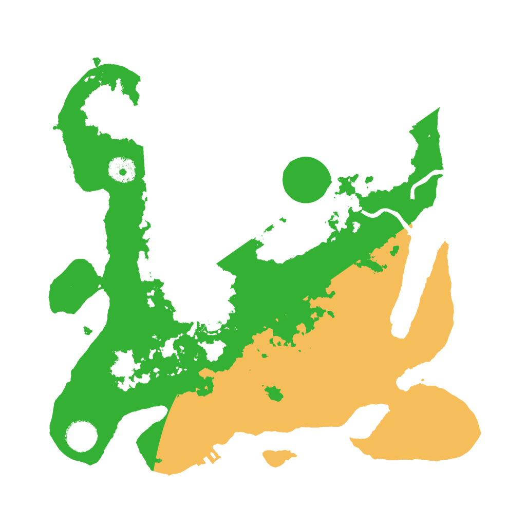 Biome Rust Map: Procedural Map, Size: 3000, Seed: 844548354
