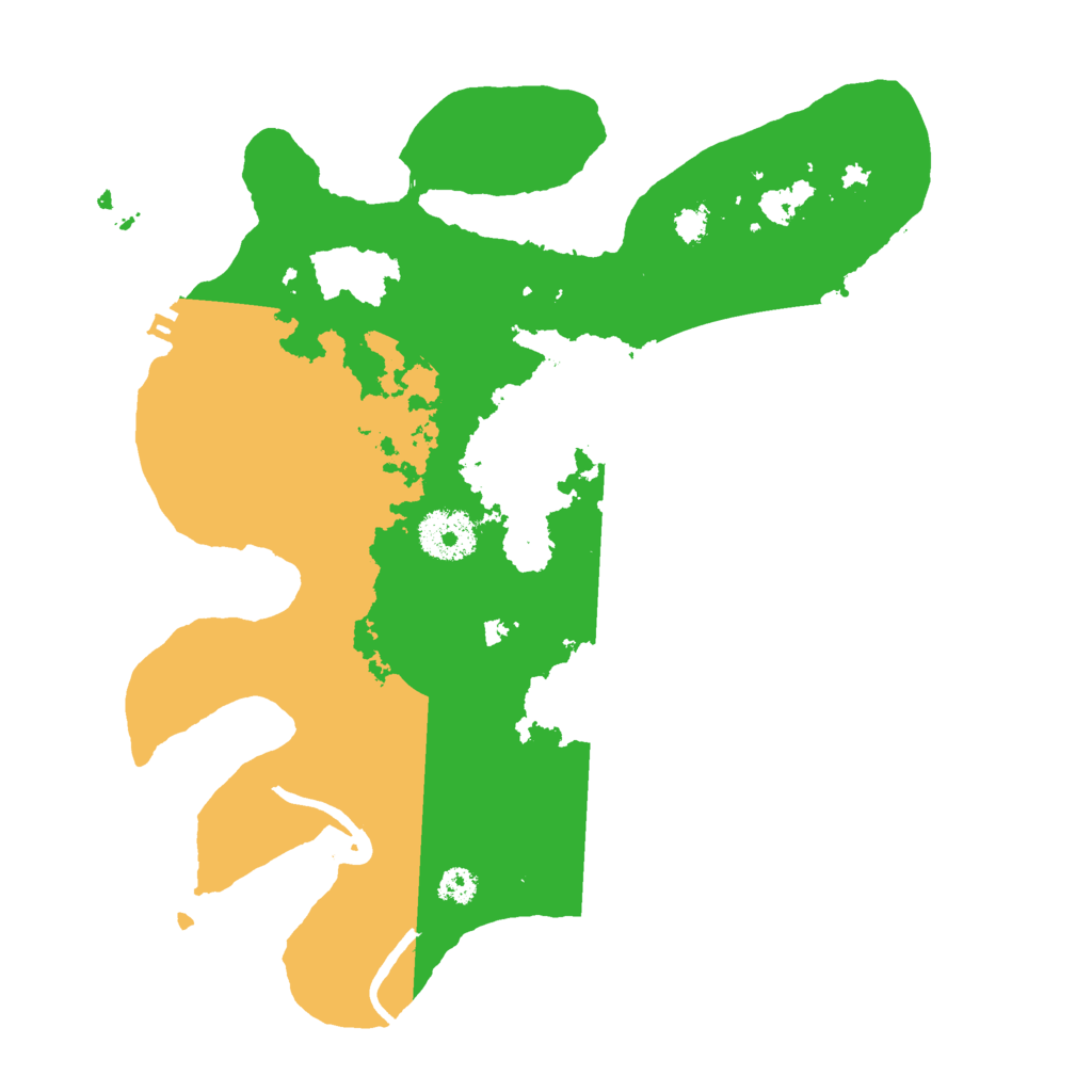 Biome Rust Map: Procedural Map, Size: 3000, Seed: 460272472