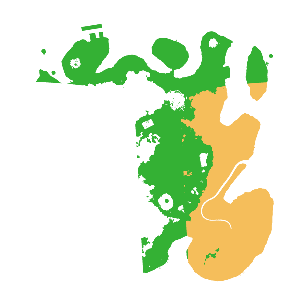 Biome Rust Map: Procedural Map, Size: 3000, Seed: 5928