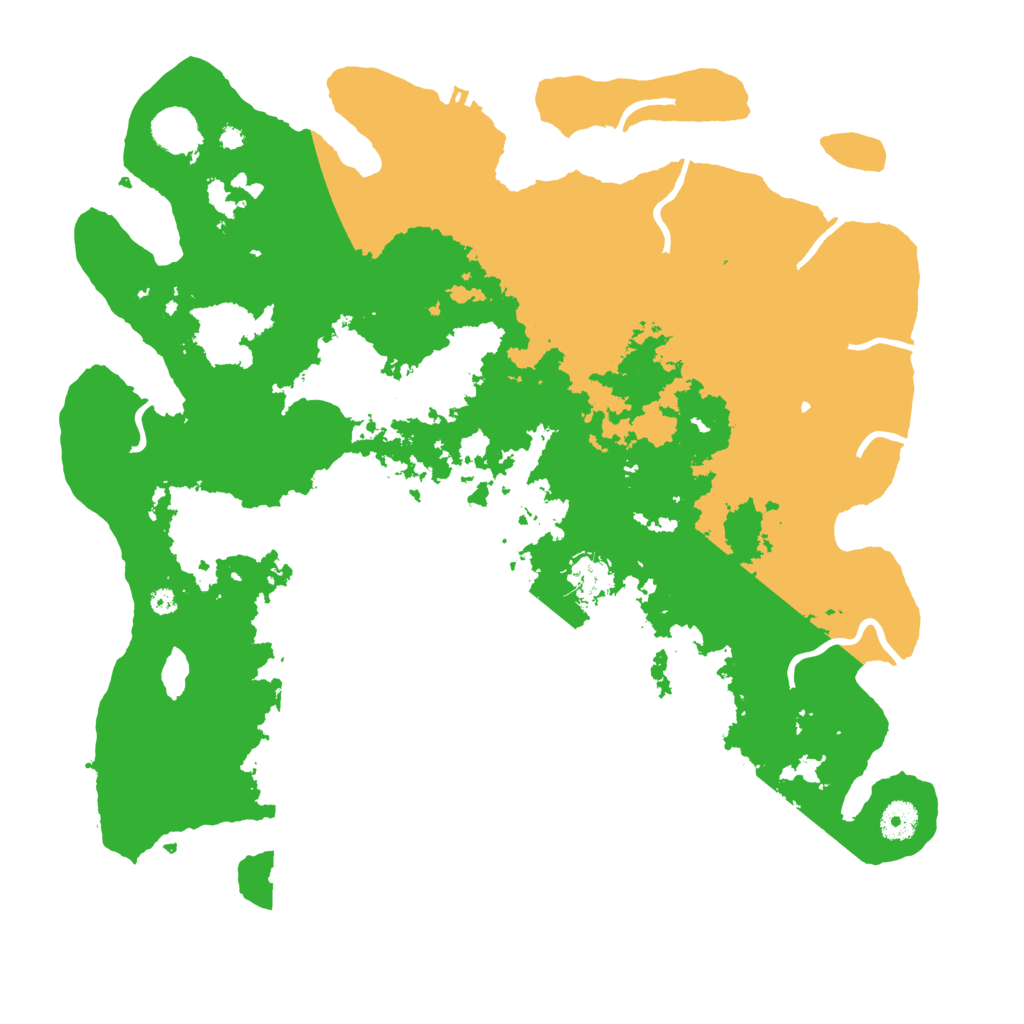 Biome Rust Map: Procedural Map, Size: 4000, Seed: 1945364206