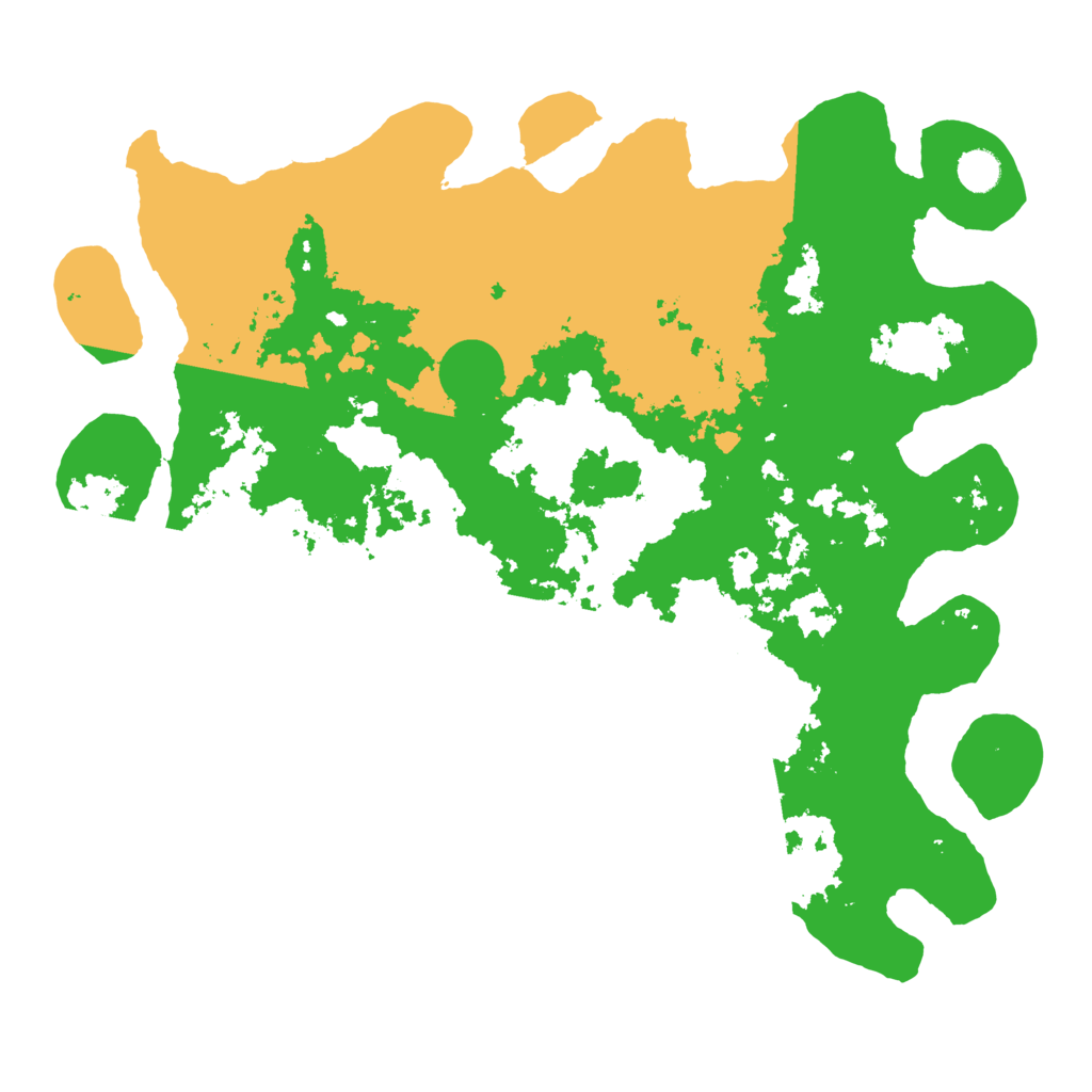 Biome Rust Map: Barren, Size: 4500, Seed: 6738