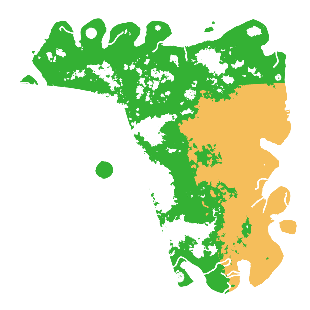 Biome Rust Map: Procedural Map, Size: 5000, Seed: 1833687683