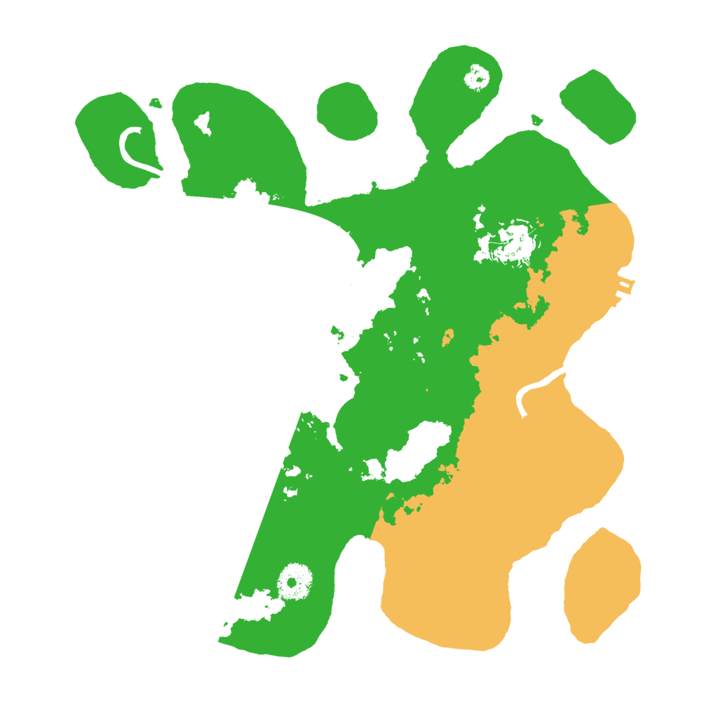 Biome Rust Map: Procedural Map, Size: 3000, Seed: 1441416937