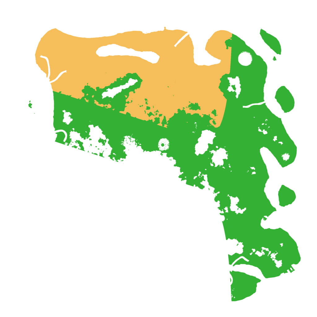 Biome Rust Map: Procedural Map, Size: 4000, Seed: 857235497