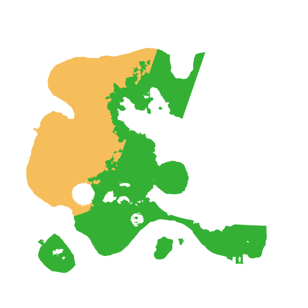 Biome Rust Map: Procedural Map, Size: 2500, Seed: 1971104893