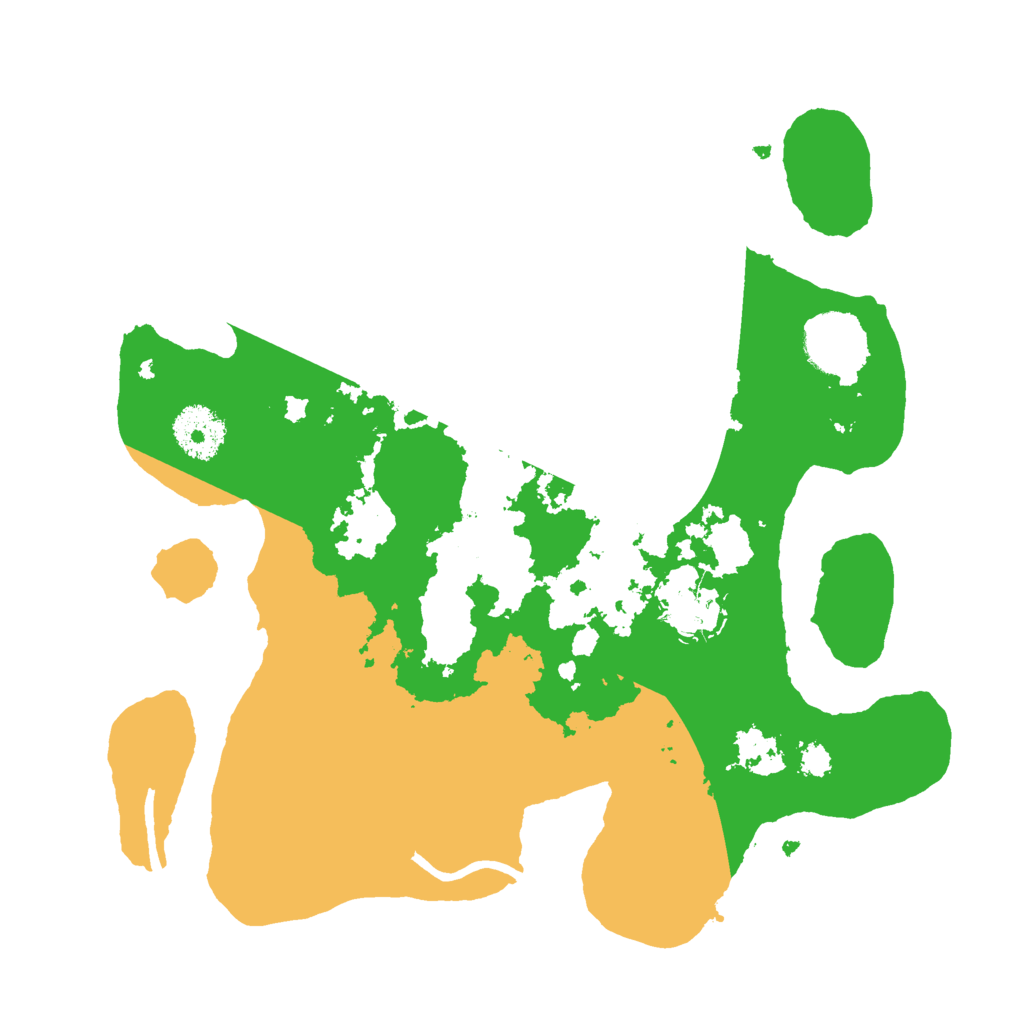 Biome Rust Map: Procedural Map, Size: 3000, Seed: 51111541