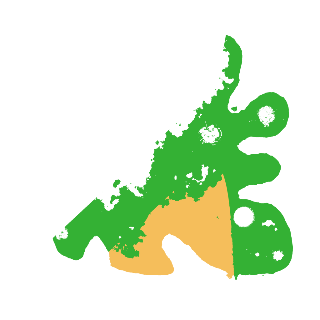 Biome Rust Map: Procedural Map, Size: 2800, Seed: 575146639