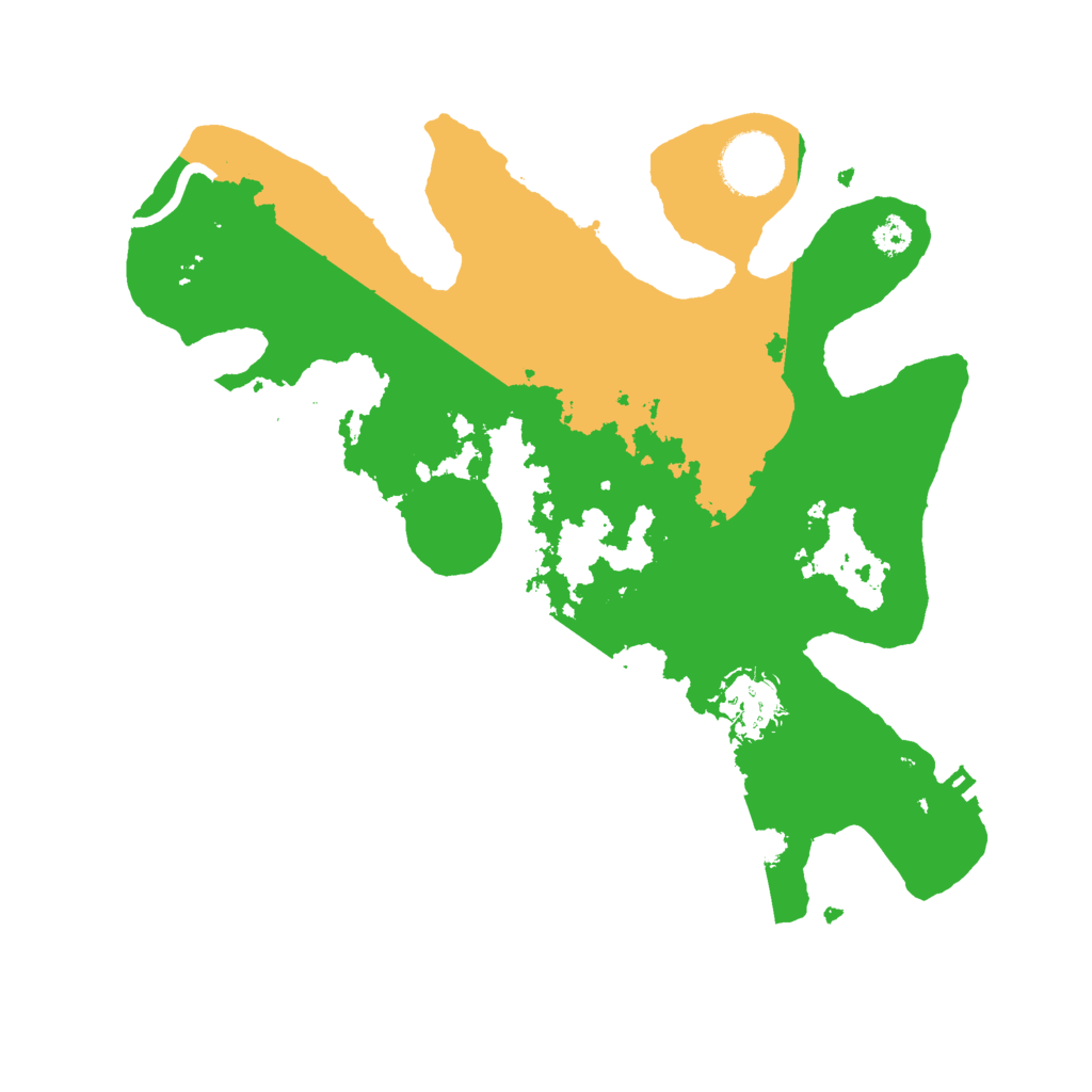 Biome Rust Map: Procedural Map, Size: 3000, Seed: 109250890