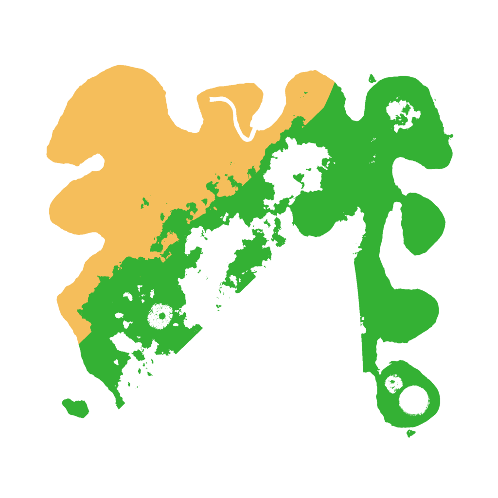 Biome Rust Map: Procedural Map, Size: 3000, Seed: 1172578983