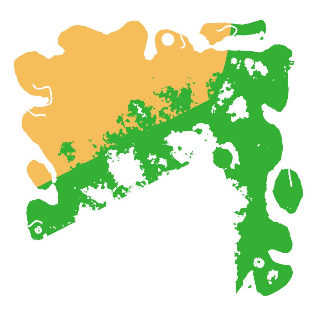 Biome Rust Map: Procedural Map, Size: 4467, Seed: 1000000