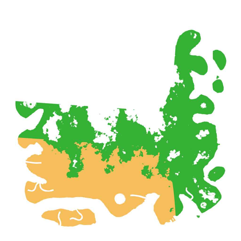 Biome Rust Map: Procedural Map, Size: 4000, Seed: 599060478