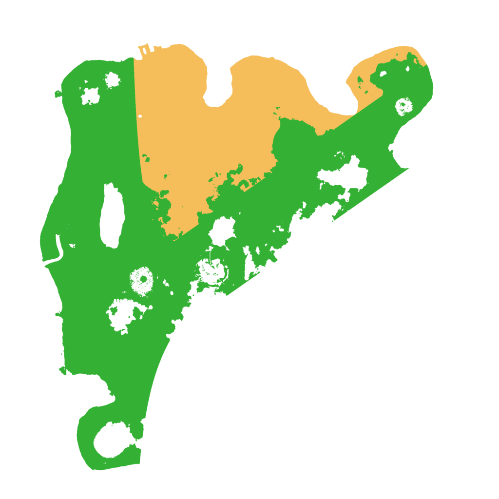 Biome Rust Map: Procedural Map, Size: 3000, Seed: 6436433