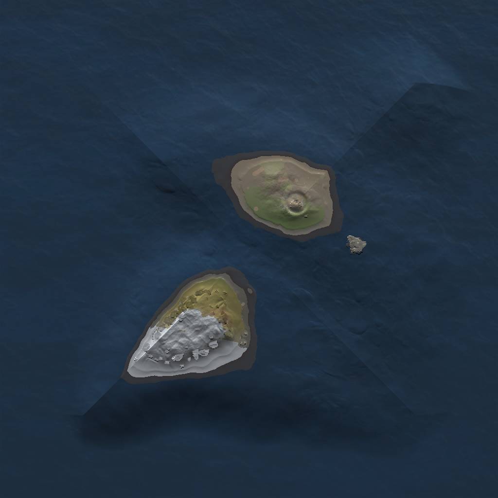 Rust Map: Procedural Map, Size: 1400, Seed: 6738, 4 Monuments