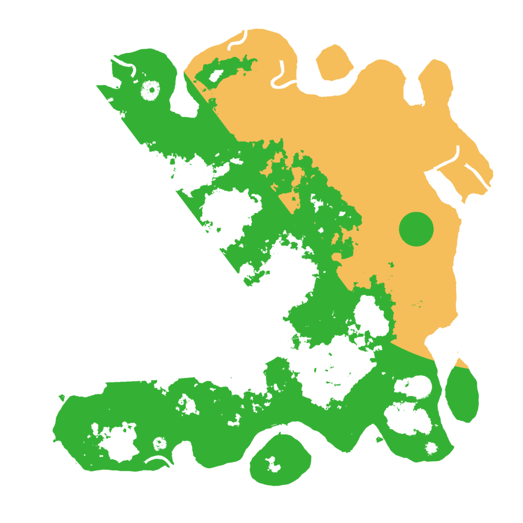 Biome Rust Map: Procedural Map, Size: 4000, Seed: 119296565