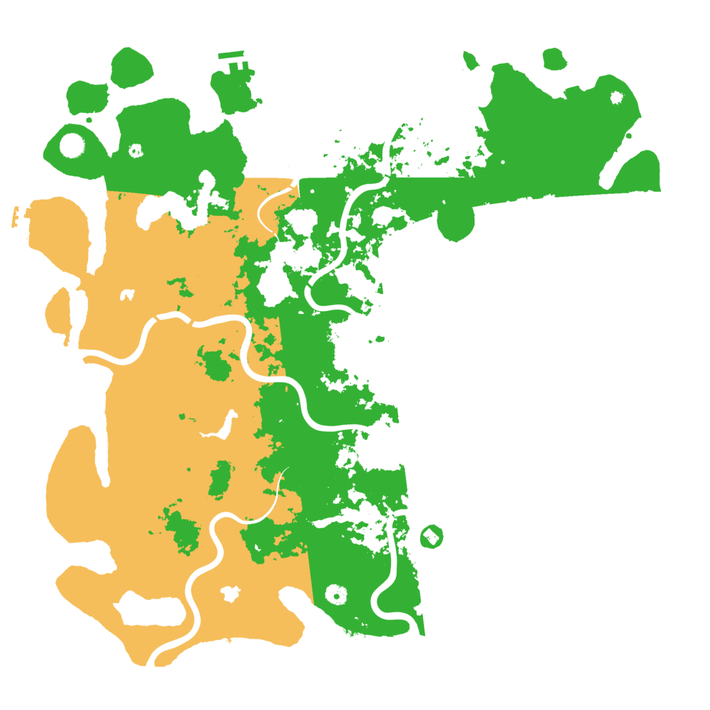 Biome Rust Map: Procedural Map, Size: 5000, Seed: 365165669