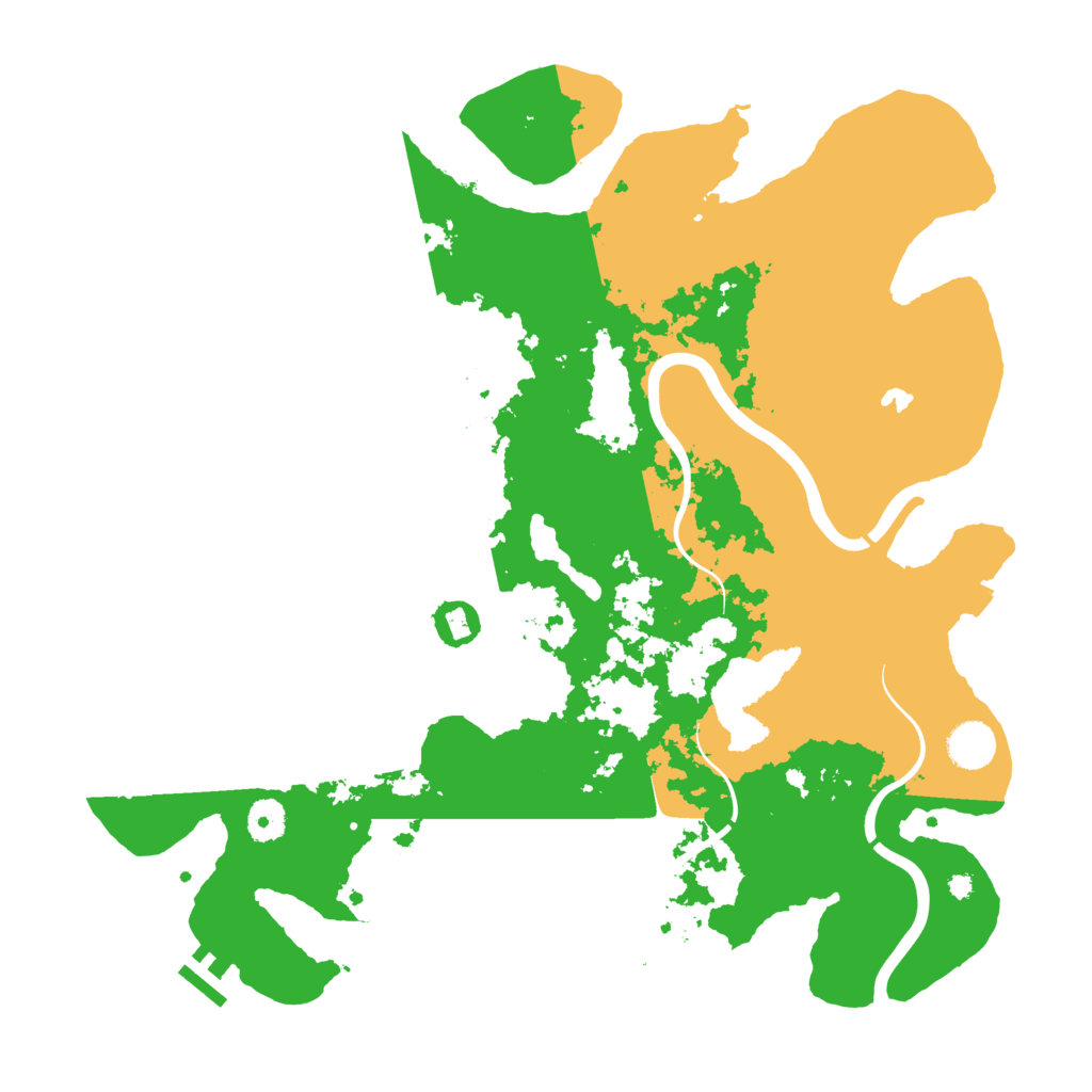 Biome Rust Map: Procedural Map, Size: 4000, Seed: 654685