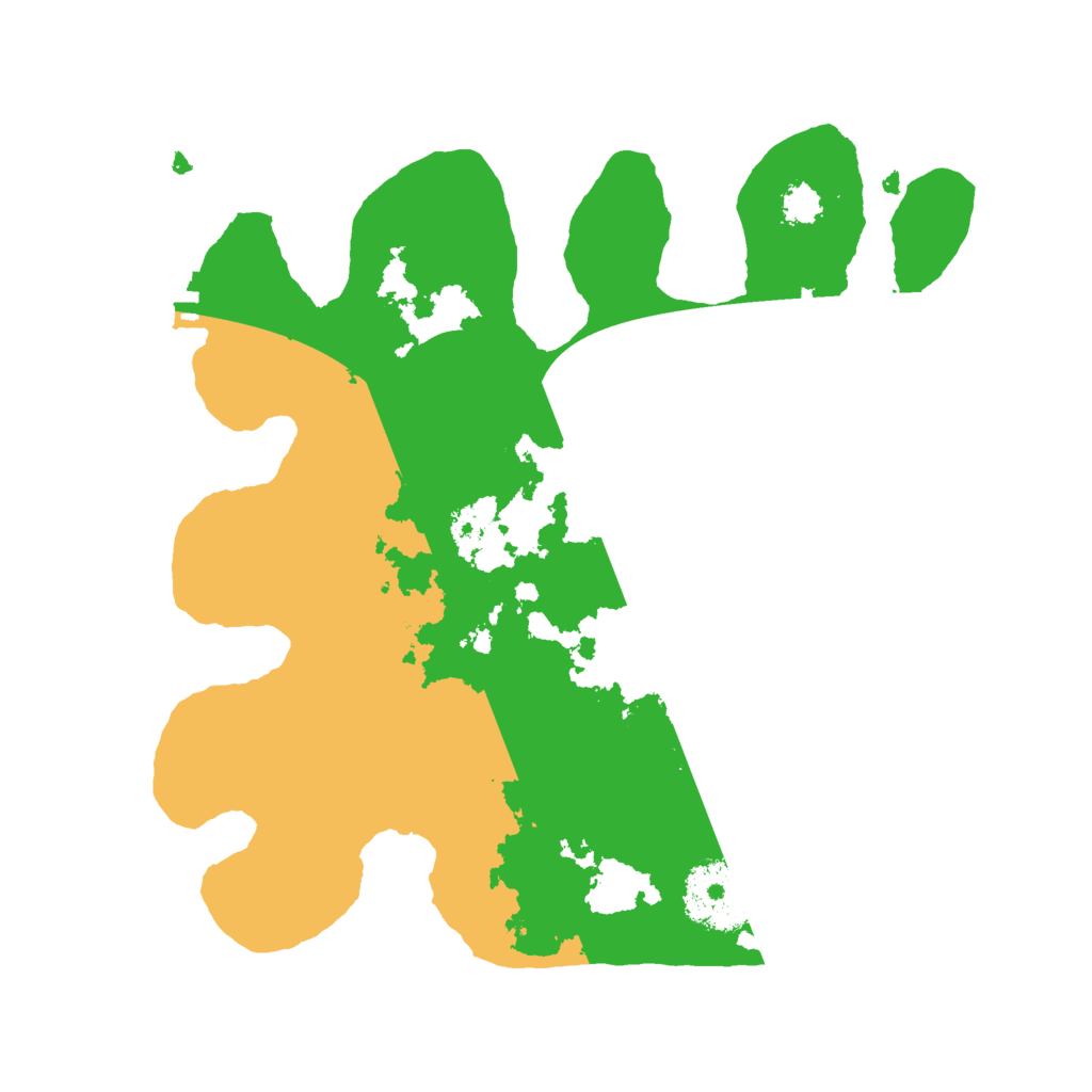 Biome Rust Map: Procedural Map, Size: 2500, Seed: 356