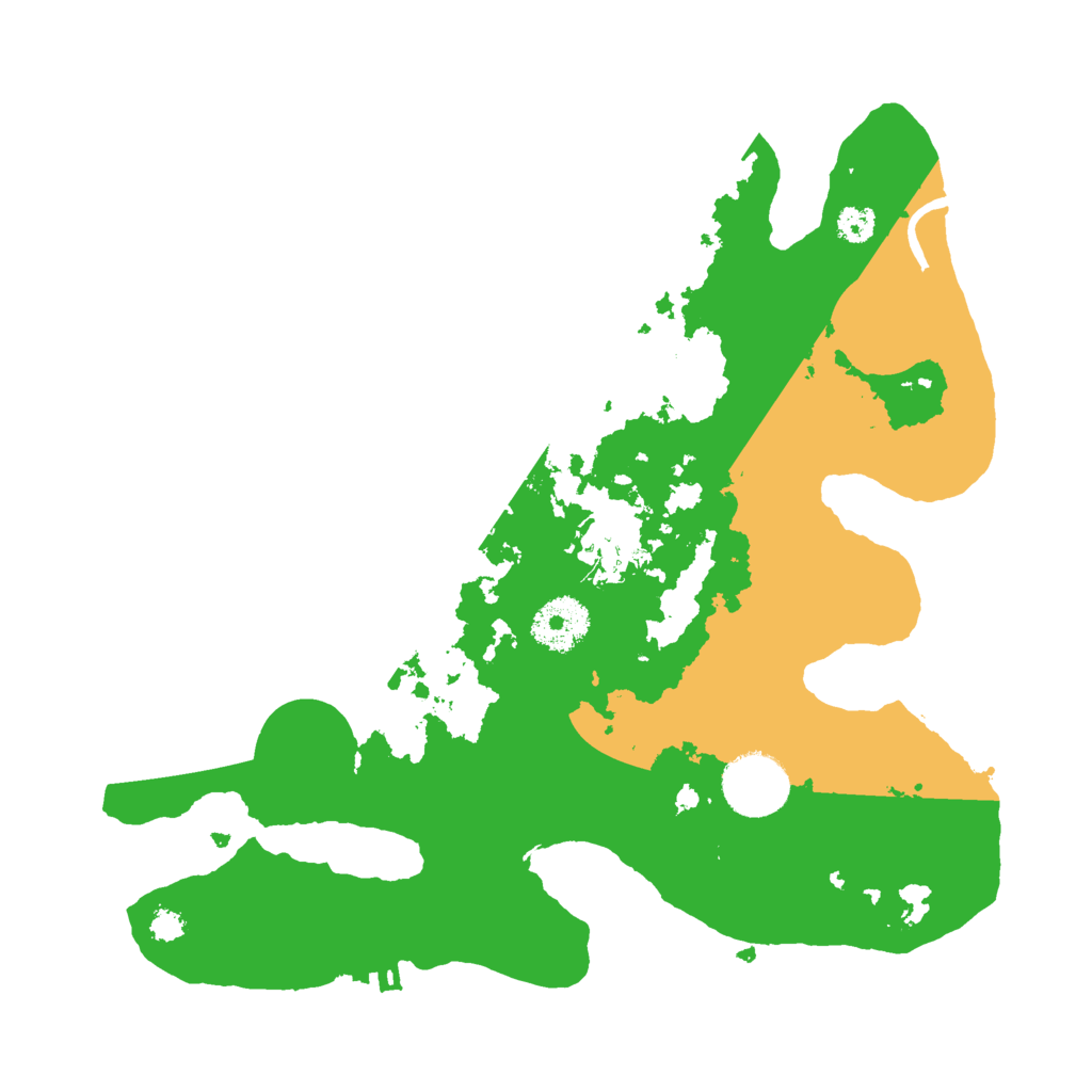 Biome Rust Map: Procedural Map, Size: 3000, Seed: 1109