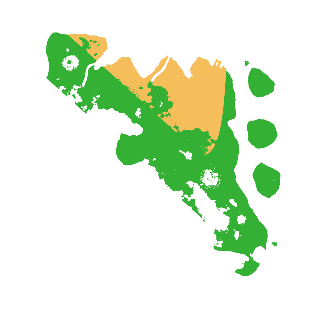 Biome Rust Map: Procedural Map, Size: 3000, Seed: 11474