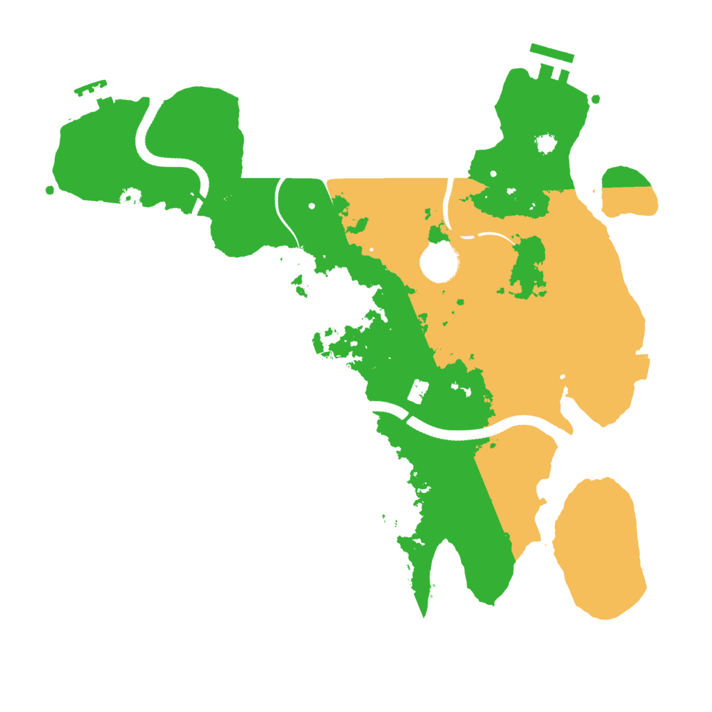 Biome Rust Map: Procedural Map, Size: 3250, Seed: 1531906396