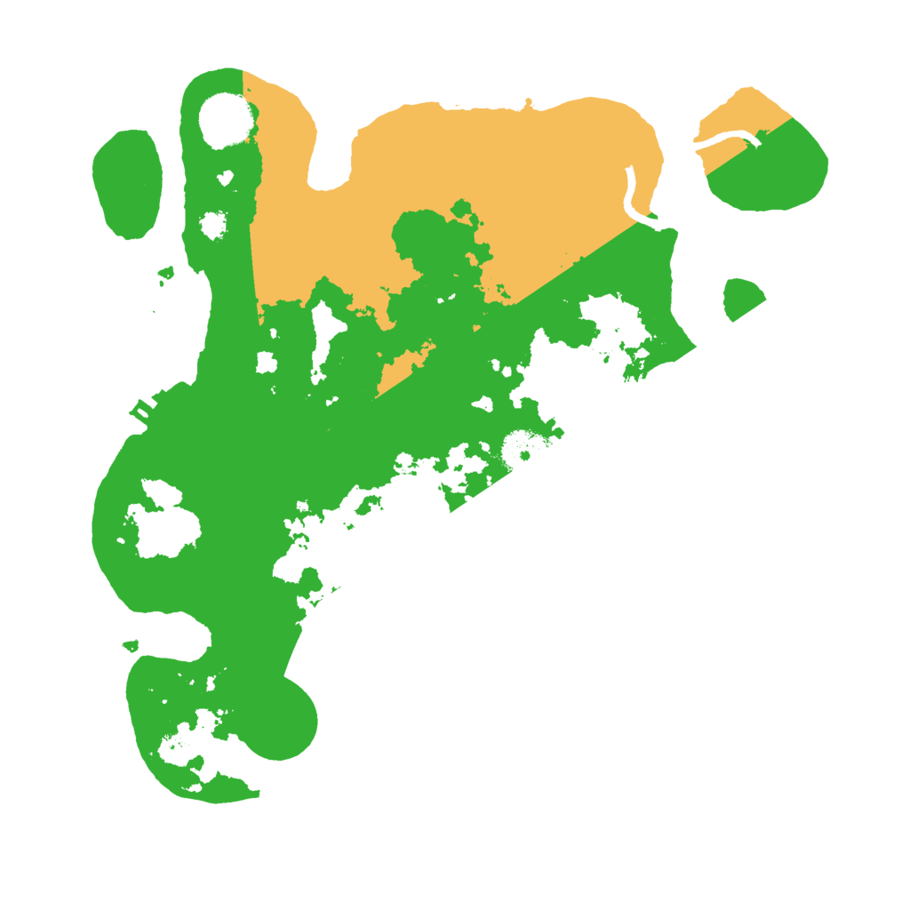 Biome Rust Map: Procedural Map, Size: 3050, Seed: 26290