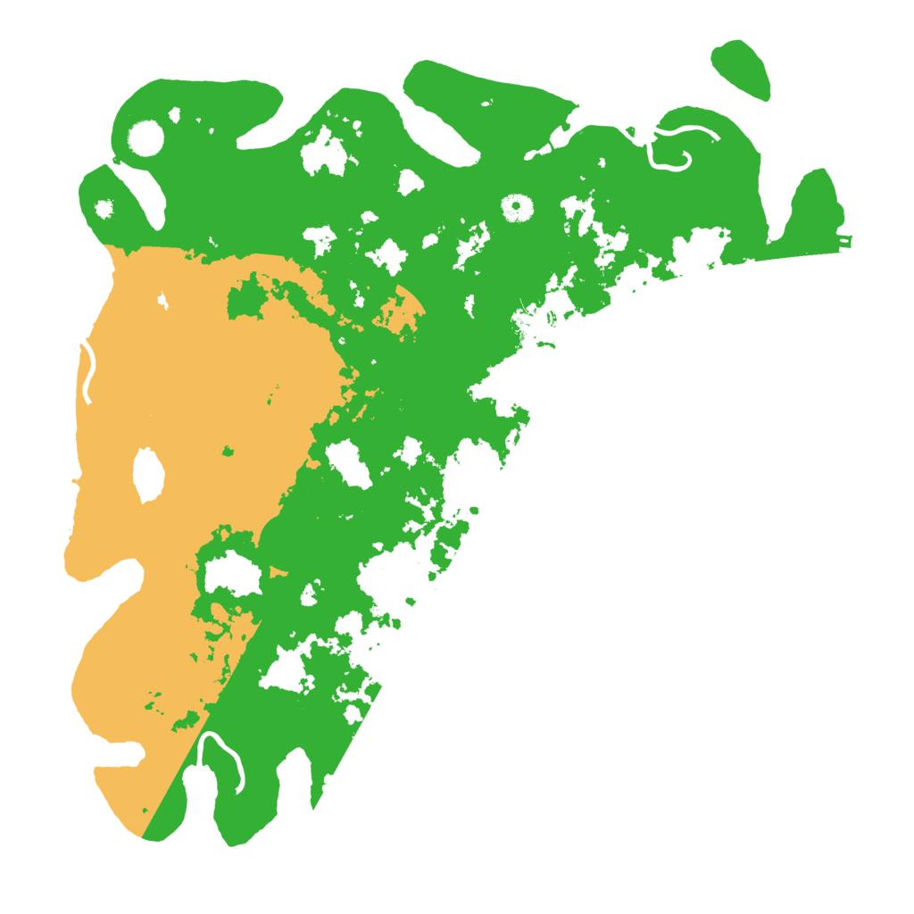 Biome Rust Map: Procedural Map, Size: 4500, Seed: 20230122