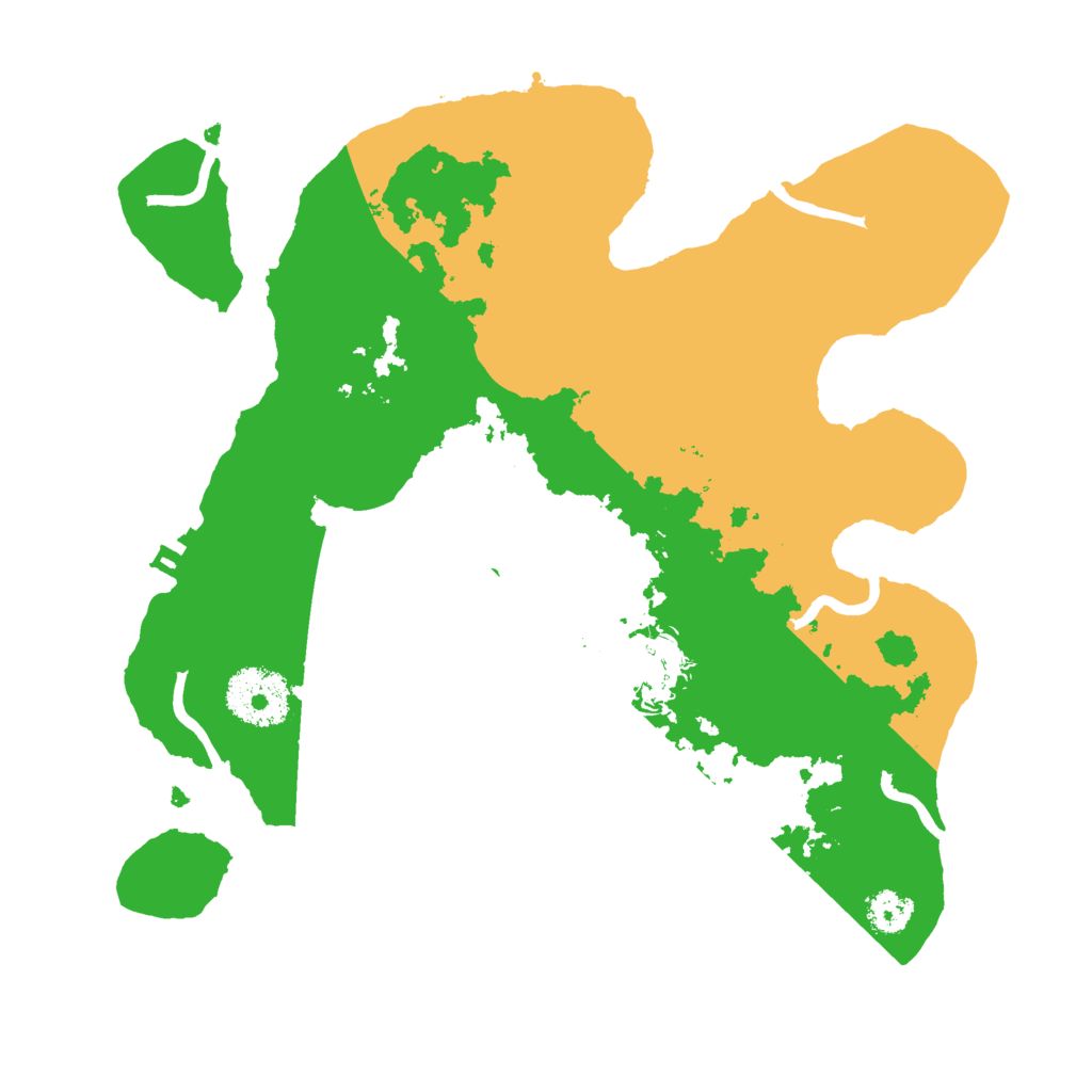 Biome Rust Map: Procedural Map, Size: 2700, Seed: 669199530