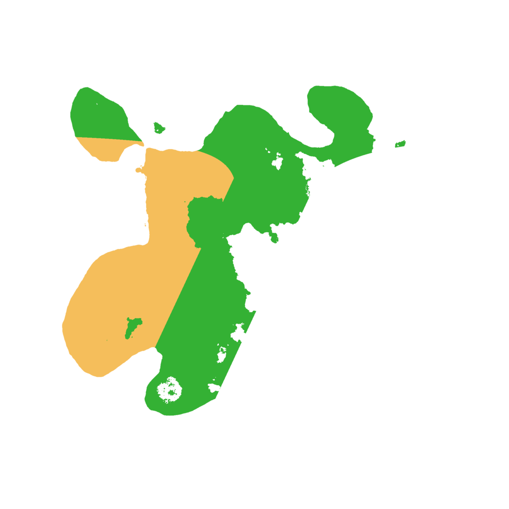 Biome Rust Map: Procedural Map, Size: 2200, Seed: 1689905550