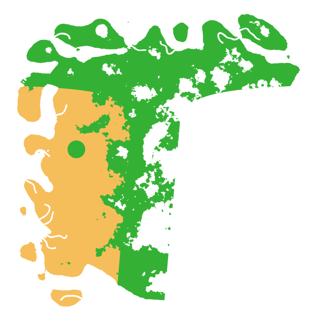 Biome Rust Map: Procedural Map, Size: 4800, Seed: 1062611939